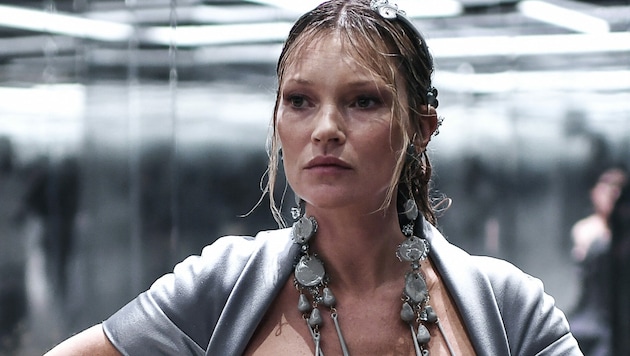 Kate Moss (Bild: APA / Photo by STEPHANE DE SAKUTIN / AFP)