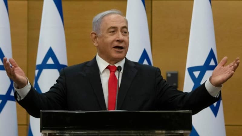 Der abgewählte israelische Premier Benjamin Netanyahu (Bild: The Associated Press)