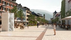 So könnte der Hauptplatz in Lienz aussehen. (Bild: Stadt Lienz/Aberjung)