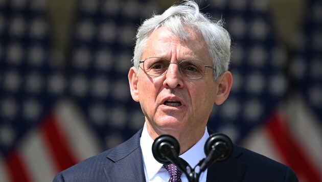 US-Justizminister Merrick Garland (Bild: AFP)