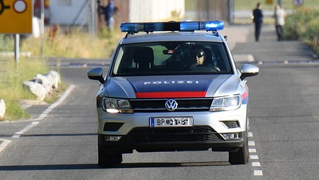 Polizisten konnten den Ungarn in St. Michael stoppen (Bild: P. Huber)