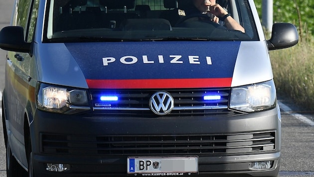 Die Polizei musste einschreiten (Bild: P. Huber)