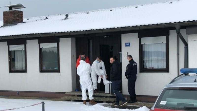 Der Schauplatz des Verbrechens: ein Haus in Aschach an der Steyr (Bild: Markus Schütz)