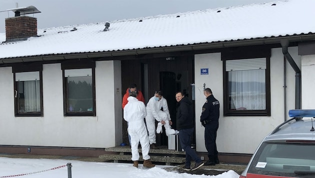 Der Schauplatz des Verbrechens: ein Haus in Aschach an der Steyr (Bild: Markus Schütz)