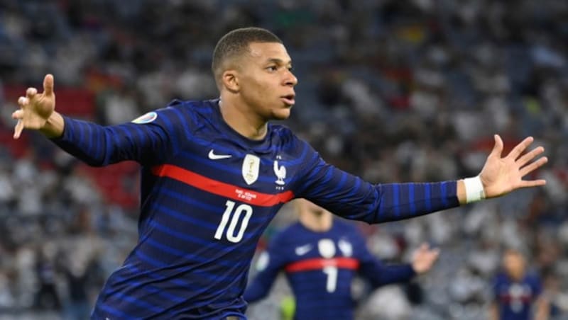 Kylian Mbappe (Bild: Copyright 2021 The Associated Press. All rights reserved)