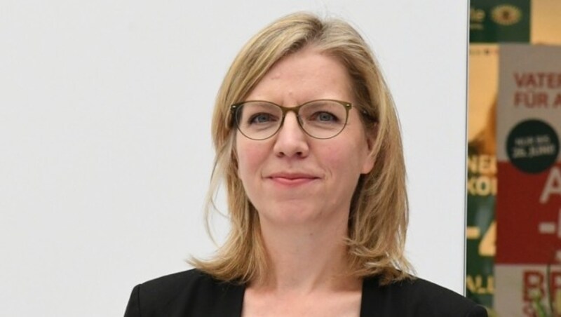 Umweltministerin Leonore Gewessler (Grüne) (Bild: P. Huber)