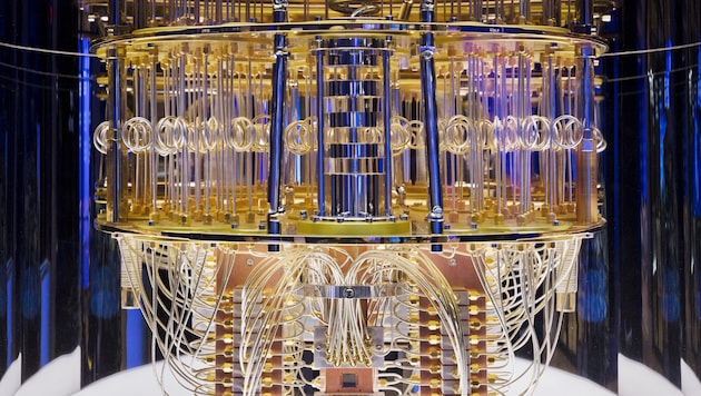 Bild eines IBM-Quantencomputers