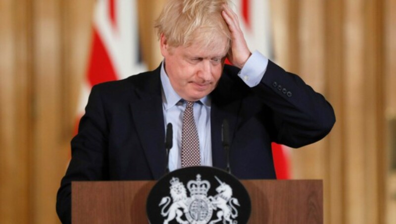 Der britische Premier Boris Johnson hatte sich jüngst „sehr besorgt“ wegen der Delta-Variante des Coronavirus gezeigt. (Bild: AP)