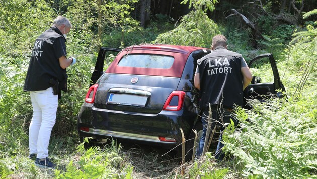 Das Fluchtauto konnte dank der Auskunft eines ÖBB-Bediensteten gefunden werden. (Bild: Uta Rojsek-Wiedergut)