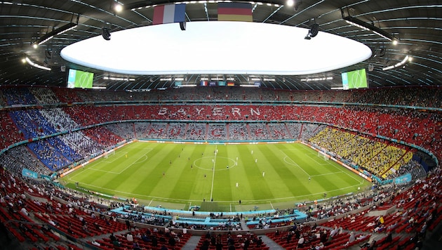 Die Allianz Arena in München (Bild: AP)