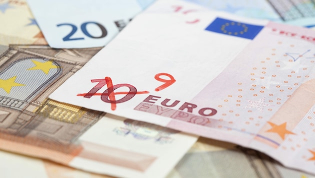 Seit 2010 hat die Inflation einen Wertverlust in der Höhe von 40 Milliarden Euro verursacht. (Bild: ©MichaelJBerlin - stock.adobe.com)