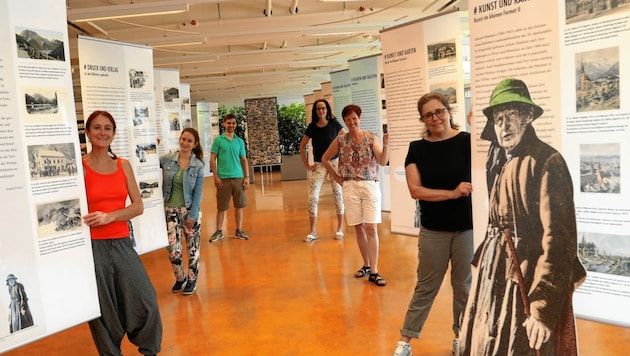 Die Ausstellung wurde gemeinsam mit Studierenden gestaltet. (Bild: Rojsek-Wiedergut Uta)