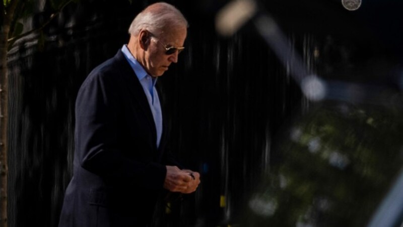 Biden unterstützt er das Recht einer Frau auf einen Schwangerschaftsabbruch in den USA. (Bild: AFP/Getty Images/Samuel Corum)