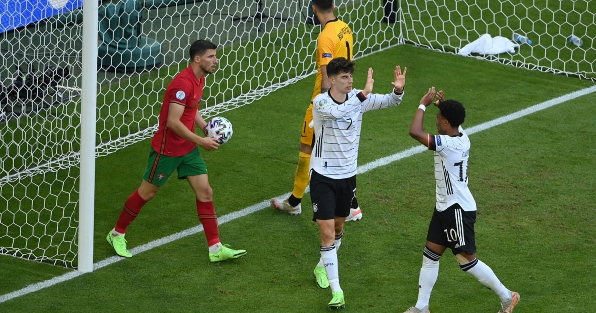 EM 2020 - Gruppe F - Deutschland vs. Portugal - Alle Tore ...