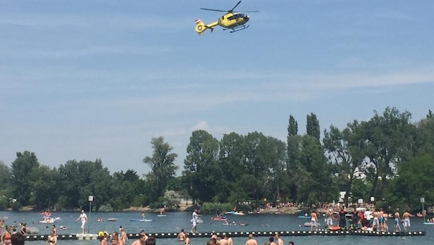Im Wiener Gänsehäufel ist es am Samstagvormittag zu einem Rettungseinsatz gekommen, nachdem ein ...