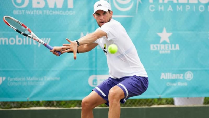 Dominic Thiem hat gleich die Wahl zwischen zwei Health-Dates. (Bild: APA/MALLORCA CHAMPIONSHIPS/QUALITY SPORT IMAGES/MANUEL QUEI)