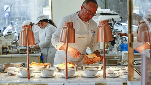 Wiener Schnitzel stehen statt Mateschitz’ Stanitzel am Programm (Bild: Tschepp Markus)