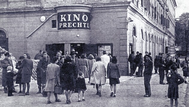 Einige Klagenfurterinnen und Klagenfurter werden sich noch an das Kino Prechtl erinnern: Es war das erste seiner Art. (Bild: Kinomuseum Klagenfurt)