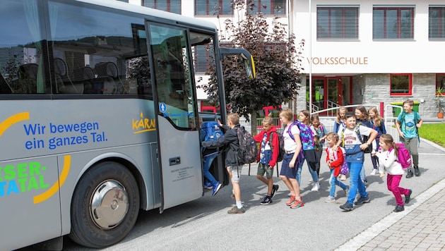 Schüler im Lieser- und Maltatal sollen zum Umstieg auf den Bus animiert werden. (Bild: Bacher Reisen)