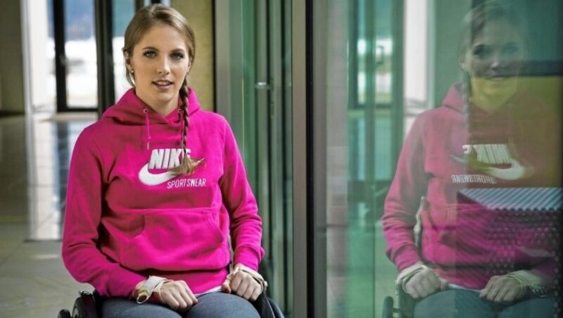 Kira Grünberg, ehemalige Stabhochspringerin unterstützt die Firmenchallenge als Botschafterin. (Bild: www.MirjaGeh.com)