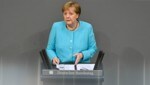 Die deutsche Kanzlerin fordert von der Europäischen Union eine Gesprächsinitiative mit Putin. (Bild: APA/AFP/John MACDOUGALL)