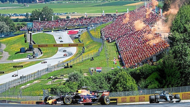 Ab heute wird es für die Rennpiloten ernst - es geht los am Red Bull Ring. (Bild: GEPA pictures)