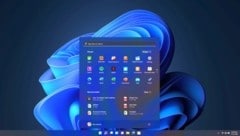 Das Startmenü ist bei Windows 11 in die Mitte gerückt. (Bild: Microsoft)