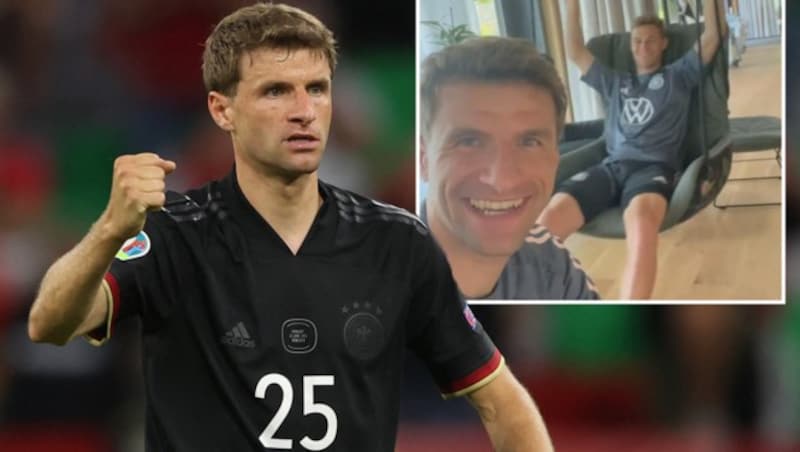 Thomas Müller (Bild: AFP, instagram.com/esmuellert)