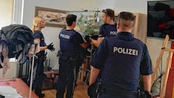 In dieser Wohnung in Viktring wurden die Gifttiere gehalten, darunter ein gefährlicher Taipan. (Bild: zVg)