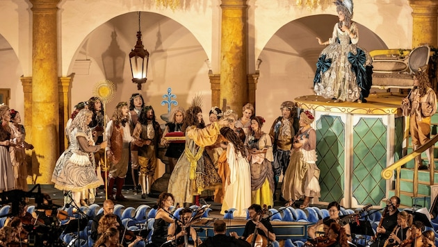 Barockoper im Grazer Schloss Eggenberg: Die styriarte zeigt „Amor und Psyche“ von Johann Joseph Fux (Bild: Nikola Milatovic)