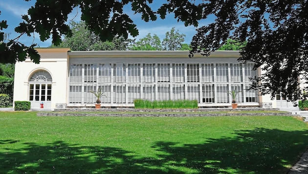 Die Orangerie im Burggarten. (Bild: Christian Jauschowetz)