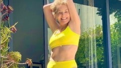 Sharon Stone zeigt sich auf Instagram im Bikini. (Bild: instagram.com/sharonstone)