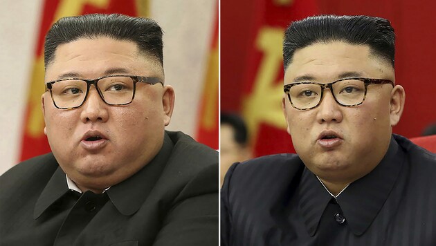 Kim Jong Un hat ordentlich abgenommen, was nun auch die Bürger in Sorge versetzt. (Bild: KCNA via KNS)