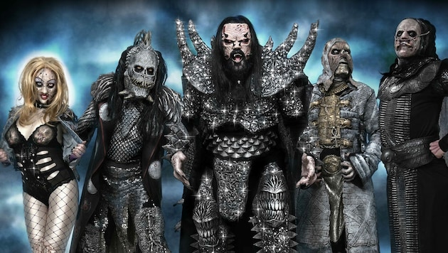 Die finnische Metal-Band Lordi (Bild: afm-Records)