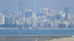 In Vancouver hält man es derzeit am besten in einem klimatisierten Raum oder am Strand aus. (Bild: AFP)