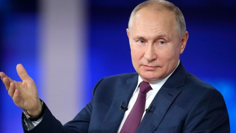 Putin will mit der eskalierten Situation nichts zu tun haben. (Bild: AP)