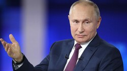 Präsident Wladimir Putin unterzeichnete das neue Gesetz. (Bild: AP)