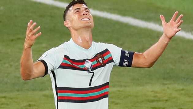 Portugal‘s Cristiano Ronaldo (Bild: AP)