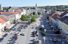 Der Hauptplatz in Mistelbach soll umgestaltet werden (Bild: Stadtgemeinde Mistelbach)