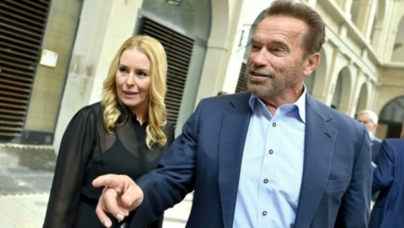 Schwarzenegger lädt bereits zum fünften Mal zum „Austrian World Summit“. (Bild: APA/HERBERT NEUBAUER)