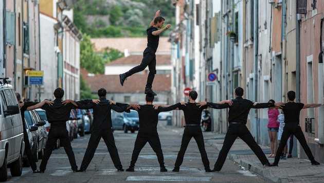 Die Compagnie XY aus Frankreich zeigt bei La Strada in Graz, Weiz und Stainz Spektakuläres (Bild: Samuel Buton)