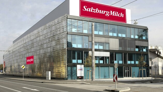 Die Unternehmens-Zentrale der SalzburgMilch in Salzburg (Bild: SalzburgMilch)