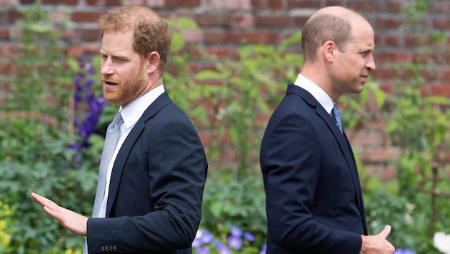 Omid Scobie belastet in seinem Buch „Endgame“ die Royals schwer. Prinz William habe seinen Bruder am Todestag der Queen eiskalt ignoriert, schreibt der Sussex-Vertraute unter anderem. (Bild: AFP)