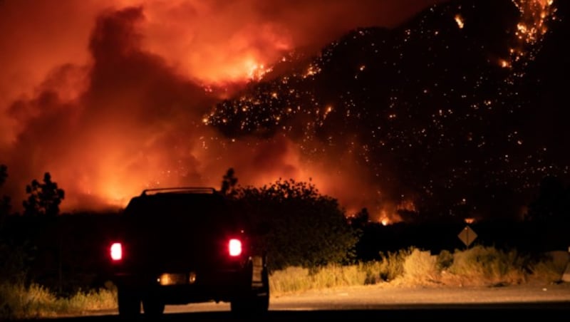 Nach Angaben des Deutschen Wetterdienstes (DWD) handelt es sich bei der extremen Hitzewelle in Kanada um ein „noch nie da gewesenes Ereignis“ seit Beginn der Wetteraufzeichnungen. (Bild: AP/The Canadian Press/Darryl Dyck)