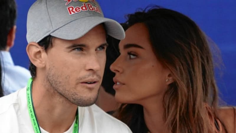 Dominic Thiem und Lili Paul-Roncalli (Bild: Sepp Pail)