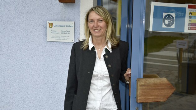 Die neue Bürgermeisterin Waltraud Grall. (Bild: Holitzky Roland)