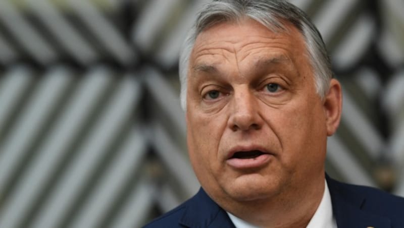 Orban ist der erste EU-Regierungschef, der auf der Liste der „Feinde der Pressefreiheit“ geführt wird. (Bild: AFP/JOHN THYS)