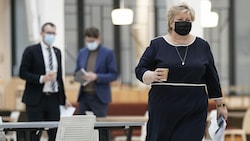 Die geplanten Lockerungen in Norwegen werden verschoben, wie Premierministerin Erna Solberg verkündete. (Bild: AFP/Stian Lysberg Solum / NTB)