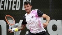 Der Kampf vom Dennis Novak bei den "Salzburg Open" in Anif blieb unbelohnt. (Bild: Tröster Andreas)