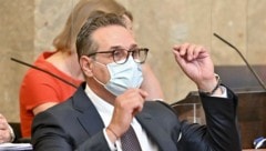 Ex-FPÖ-Obmann Heinz-Christian Strache vor Gericht (Bild: APA/HERBERT NEUBAUER)